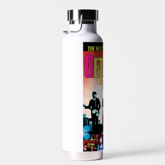 GetBack!® Beatlemania Officiële Poster Waterfles (Rechts)