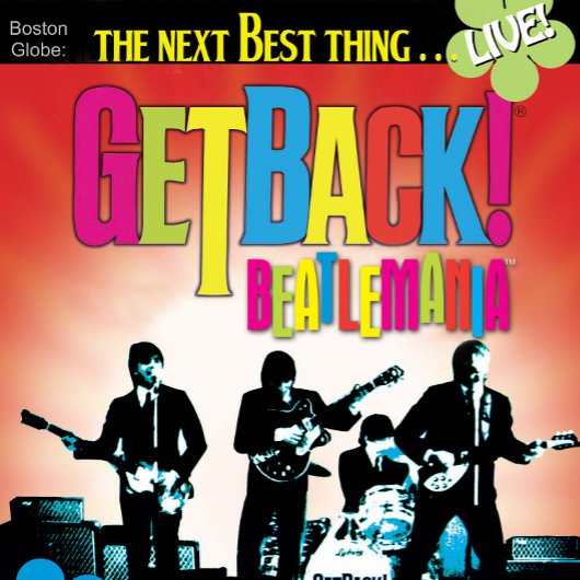 GetBack!® vierkante stickers, glanzend Sticker