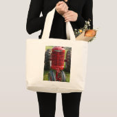 geteeld boerderij grote tote bag (Voorkant (product))
