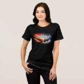 Getekend door God Tri-Blend Shirt (Voorkant volledig)
