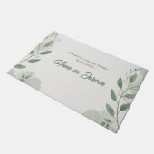 Getekend voor de Liefde! partnerschap  Deurmat (Schuin)