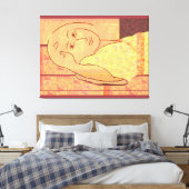 Getekend voor Matisse Canvas Afdruk (Insitu (Slaapkamer))