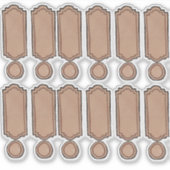 Getekende & Geschilderde Flessenlabels d2 Vel Sticker (Voorkant)