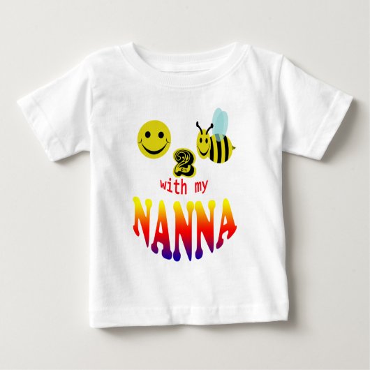 getekende happy2bee met mijn nanna (Voorkant)