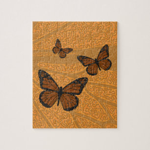 Getekende Monarch Puzzel