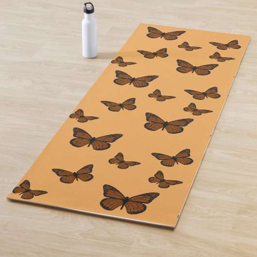 Getekende Monarch Yoga Mat (In situ)