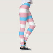 Getelegrafeerde bandkleurstrips met transgenderpri leggings (Rechts)