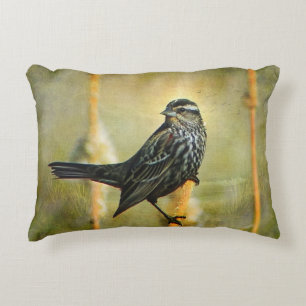 Getelegrafeerde Blackbird Outdoor Accent Pillow Decoratief Kussen