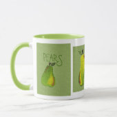 Getelegrafeerde peren mok (Links)