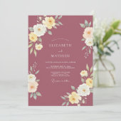 Getemperde Mauve Crème Ranunculus Eucalyptus Bruil Kaart (Staand voorkant)