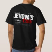 Getest - Jehovah's Club T-shirt (Achterkant)