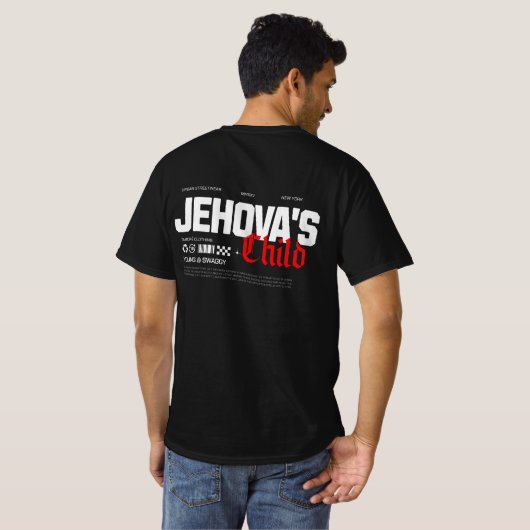 Getest - Jehovah's Club T-shirt (Achterkant volledig)