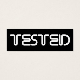 getest mini visitekaartjes