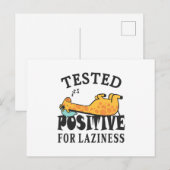 Getest positief voor bleekheid Giraffe Briefkaart (Voorkant / Achterkant)