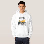 Getest positief voor bleekheid Giraffe Hoodie (Voorkant volledig)