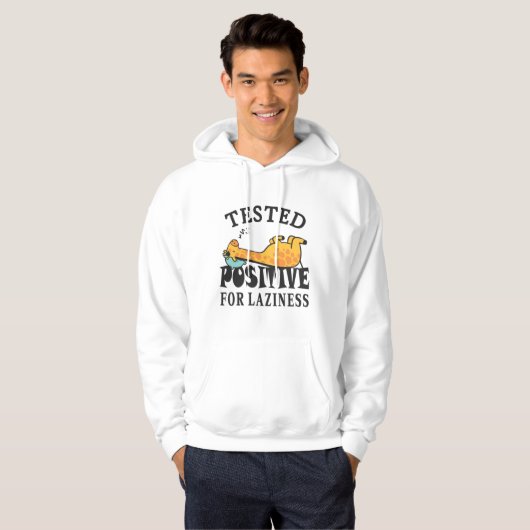 Getest positief voor bleekheid Giraffe Hoodie (Voorkant volledig)