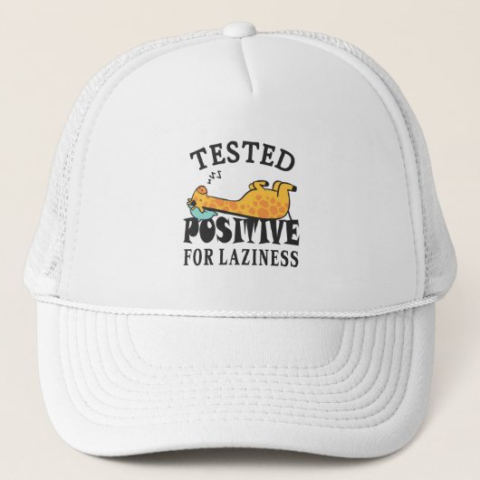 Getest positief voor bleekheid Giraffe Trucker Pet (Voorkant)