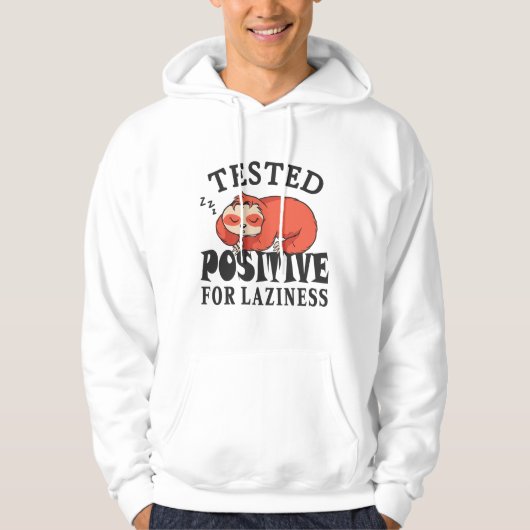 Getest positief voor luifheidssleuf hoodie (Voorkant)
