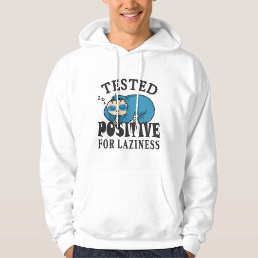 Getest positief voor luifheidssleuf hoodie (Voorkant)