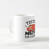 Getest positief voor luifheidssleuf koffiemok (Voorkant links)