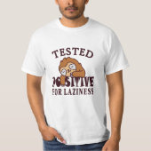 Getest positief voor luifheidssleuf t-shirt (Voorkant)