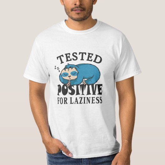 Getest positief voor luifheidssleuf t-shirt (Voorkant)