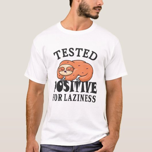 Getest positief voor luifheidssleuf t-shirt (Voorkant)