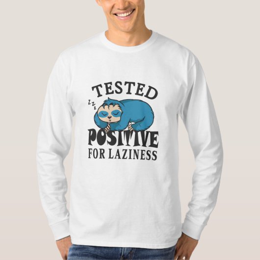 Getest positief voor luifheidssleuf t-shirt (Voorkant)