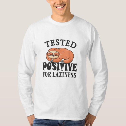 Getest positief voor luifheidssleuf t-shirt (Voorkant)