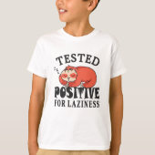 Getest positief voor luifheidssleuf t-shirt (Voorkant)