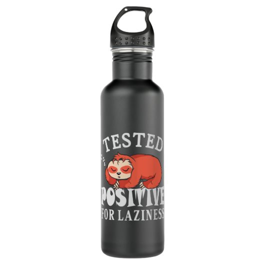 Getest positief voor luifheidssleuf waterfles  (Voorkant)