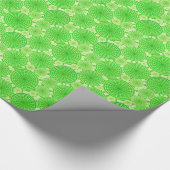 Geteste wielen - kalkgroen cadeaupapier (Hoek)