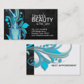 GETEXTURED NAIL SALON VISITEKAARTJE AFSPRAKENKAARTJE (Voorkant / Achterkant)