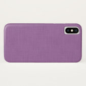 Getextureerd aangenaam lila. Case-Mate iPhone case (Achterkant (horizontaal))