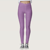Getextureerd aangenaam lila. leggings (Voorkant)