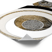 Getextureerd Abstract 3 - onverklaarbaar Poster (Hoek)