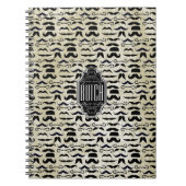 Getextureerd achtergrondkleurenbord notitieboek (Voorkant)