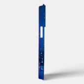 Getextureerd blauw Oranje groen regenboogpatroon Case-Mate iPhone Case (Achterkant / Rechts)