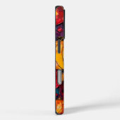 getextureerd bloemenrooster Case-Mate iPhone case (Achterkant / Rechts)