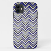 getextureerd chevron-ontwerp Case-Mate iPhone case (Achterkant)
