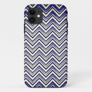getextureerd chevron ontwerp iPhone 11 hoesje
