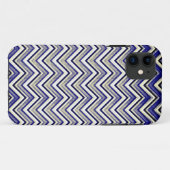 getextureerd chevron-ontwerp Case-Mate iPhone case (Achterkant (horizontaal))