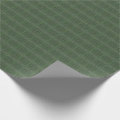 Getextureerd donkergrijs-groen. cadeaupapier (Hoek)