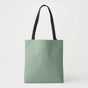 Getextureerd gedempt groen. tote bag