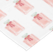 Getextureerd handgetekend bruidsfles tafelkleed (Gekanteld)