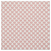 Getextureerd Hart Flamingo Liefdespatroon Stof (Swatch)