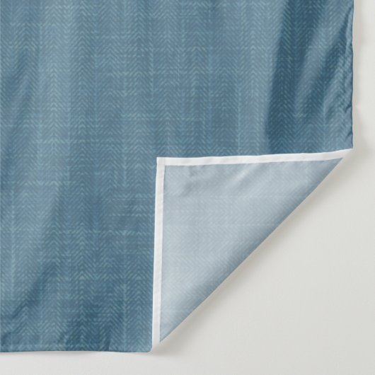 Getextureerd herringbone blauw. wandkleed (Detail)