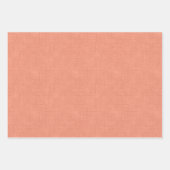Getextureerd koraal "verzachtend koraal", populair inpakpapier vel (Voorkant)