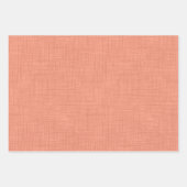 Getextureerd koraal "verzachtend koraal", populair inpakpapier vel (Voorkant)
