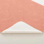 Getextureerd koraal "verzachtend koraal", populair sherpa deken (3/4)